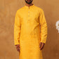 Festive Cotton Blend Printed Kurta (65KO 5421 Yellow ) [FF] [P-11-10]