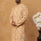 Festive Cotton Blend Printed Kurta (65KO 5434 Yellow ) [FF] [Q-11-14]