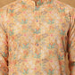 Festive Cotton Blend Printed Kurta (65KO 5434 Yellow ) [FF] [Q-11-14]