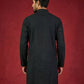 Embroidered Kurta for Men ( 65KO 5441Black S ) [FF] [O-6]