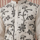 Men’s Silk Blend Embroidered Kurta ( 65KO 5442Grey S ) [FF] [Q-11-14]