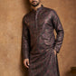 Men Cotton Blend Kurta with Foil Print ( 65KO 5452Maroon S ) [FF] [Q-11-14]