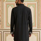Japanese Fabric Embroidered Kurta ( 65KO 5453Black S )