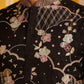 Black Silk Blend Embroidered Kurta ( 65KO 5457Black ) [FF] [A-1-4]