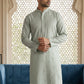 Embroidered Silk Blend Straight Kurta ( 65KO 5460Pista S ) [FF] [A-1-4]