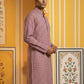Embroidered Cotton Blend Kurta ( 65KO 5463Pink S ) [FF] [H-10]