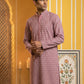 Embroidered Cotton Blend Kurta ( 65KO 5463Pink S ) [FF] [H-10]