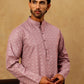 Traditional Printed Kurta for Men ( 65KO 5470Magenta )
