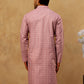 Traditional Printed Kurta for Men ( 65KO 5470Magenta )