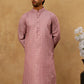 Traditional Printed Kurta for Men ( 65KO 5470Magenta )