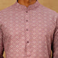Traditional Printed Kurta for Men ( 65KO 5470Magenta )