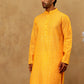Traditional Printed Kurta for Men ( 65KO 5470Orange )