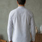 Men’s Blue Striped Short Kurta ( 65KO 5471Blue S ) [FF] [K-14]