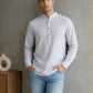 Men’s Blue Striped Short Kurta ( 65KO 5471Blue S ) [FF] [K-14]