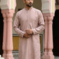 Men Peach Embroidered Festive Kurta ( 65KO 5472Peach S ) [FF] [Q-11-14]
