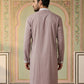 Men Japanese Fabric Embroidered Kurta ( 65KO 5475Magenta S )