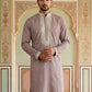 Men Japanese Fabric Embroidered Kurta ( 65KO 5475Magenta S )