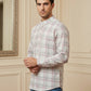 Men Classic Check Design Short Kurta ( 65KO 5486Pink S ) [FF] [ A14 ]