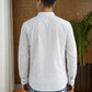 Men Striped Pure Cotton Short Kurta ( 65KO 5487White S ) [FF] [K-13]