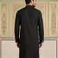 Japanese Fabric Embroidered Kurta ( 65KO 5497Black S ) [FF] [B-6]