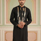 Japanese Fabric Embroidered Kurta ( 65KO 5497Black S ) [FF] [B-6]