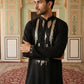 Japanese Fabric Embroidered Kurta ( 65KO 5497Black S ) [FF] [B-6]