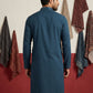 Japanese Fabric Embroidered Kurta ( 65KO 5497Peacock S ) [FF] [B-6]