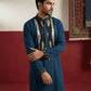 Japanese Fabric Embroidered Kurta ( 65KO 5497Peacock S ) [FF] [B-6]