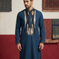 Japanese Fabric Embroidered Kurta ( 65KO 5497Peacock S ) [FF] [B-6]