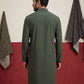 Japanese Fabric & Mirror Work Kurta ( 65KO 5500Olive S ) [FF] [Q-7]