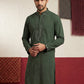 Japanese Fabric & Mirror Work Kurta ( 65KO 5500Olive S ) [FF] [Q-7]