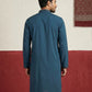 Japanese Fabric & Mirror Work Kurta ( 65KO 5500Peacock S ) [FF] [Q-7]