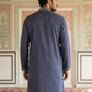 Men Festive Embroidered Straight Kurta ( 65KO 5505Blue ) [FF] [H-10]