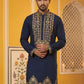 Men’s Japanese Embroidered Kurta ( 65KO 5512Navy )