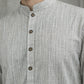 Woven Design Kurta for Men ( 65KO 5518Grey ) [FF] [H-8]