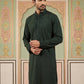 Japanese Embroidered Festive Kurta for Men ( 65KO 5519Olive ) [FF] [P-6]