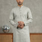 Foil Printed Cotton Blend Kurta ( 65KO 5523Off-White ) [FF] [A-14]