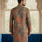 Paisley Printed Kurta ( 65KO 5524Brown )