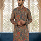 Paisley Printed Kurta ( 65KO 5524Brown )