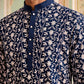Floral Embroidered Viscose Rayon Kurta ( 65KO 5533Peacock )