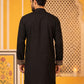 Men’s Imported Japanese Embroidered Kurta ( 65KO 5538Black )