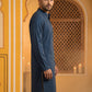 Men’s Silk Blend Thread Work Kurta ( 65KO 5543Peacock )