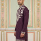 Premium Imported Japanese Embroidered Kurta ( 65KO 5544Purple )