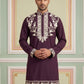 Premium Imported Japanese Embroidered Kurta ( 65KO 5544Purple )