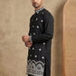 Imported Japanese Embroidered Kurta ( 65KO 5547Black )