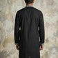 Imported Japanese Fabric Traditional Kurta for Men ( 65KO 5548Black )