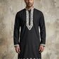 Imported Japanese Fabric Traditional Kurta for Men ( 65KO 5548Black )