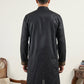 Cotton Blend Floral Embroidered Kurta