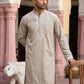 Men's Silk Blend Embroidered Kurta