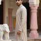 Men's Silk Blend Embroidered Kurta